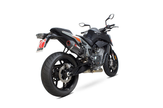 Scorpion RKT88CEO KTM 790 Duke Serket Parallel Slip-On - Carbon Fibre Sleeve | ML Performance US US