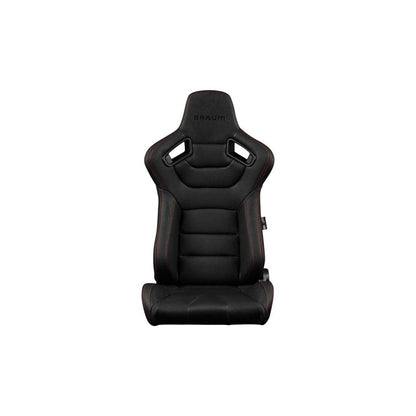 BRAUM Elite Series Racing Seats (Red Stitching) – Pair