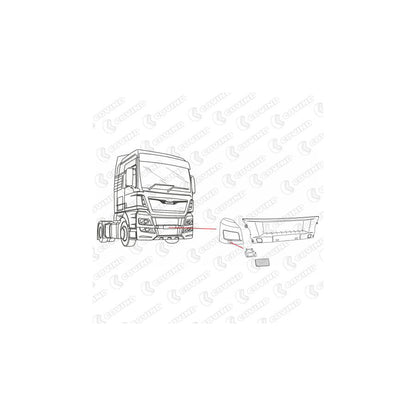 Covind Tx2/ 82 Cover, Bumper