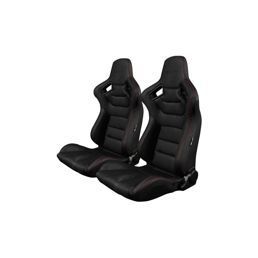 BRAUM Elite Series Racing Seats (Red Stitching) – Pair