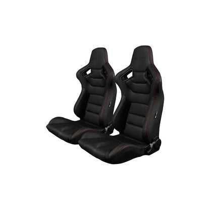 BRAUM Elite Series Racing Seats (Red Stitching) – Pair