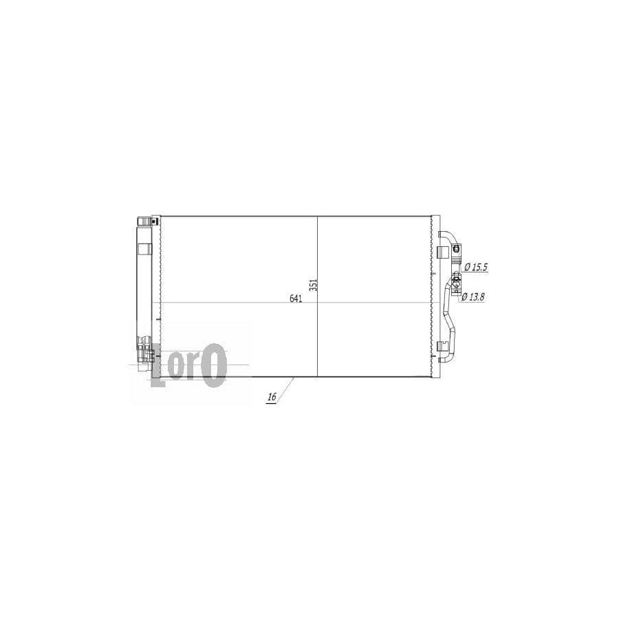 Abakus 0040160024 Air Conditioning Condenser