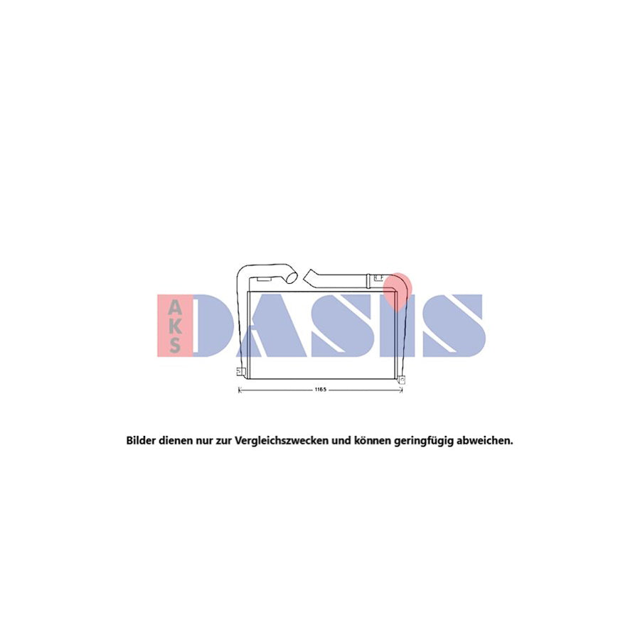 AKS Dasis 407021N Intercooler