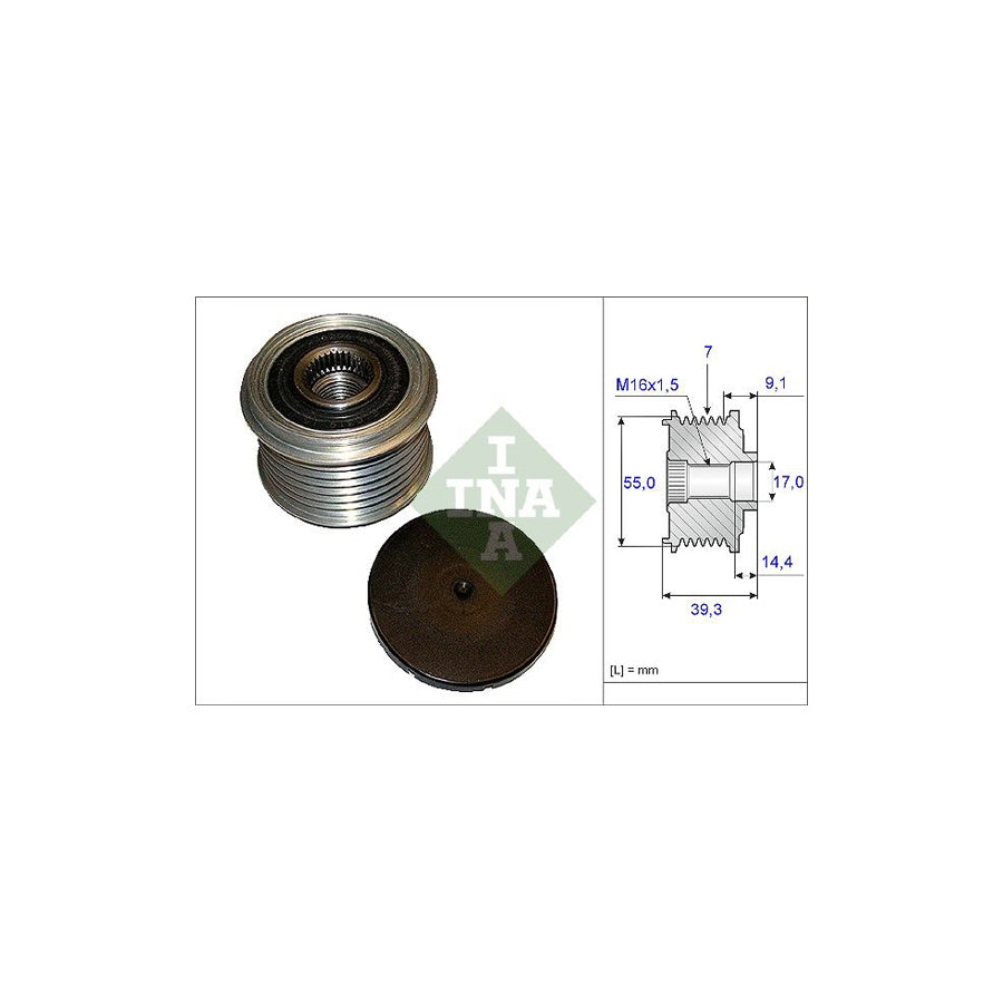 Ina 535 0142 10 Alternator Freewheel Clutch | ML Performance US Car Parts
