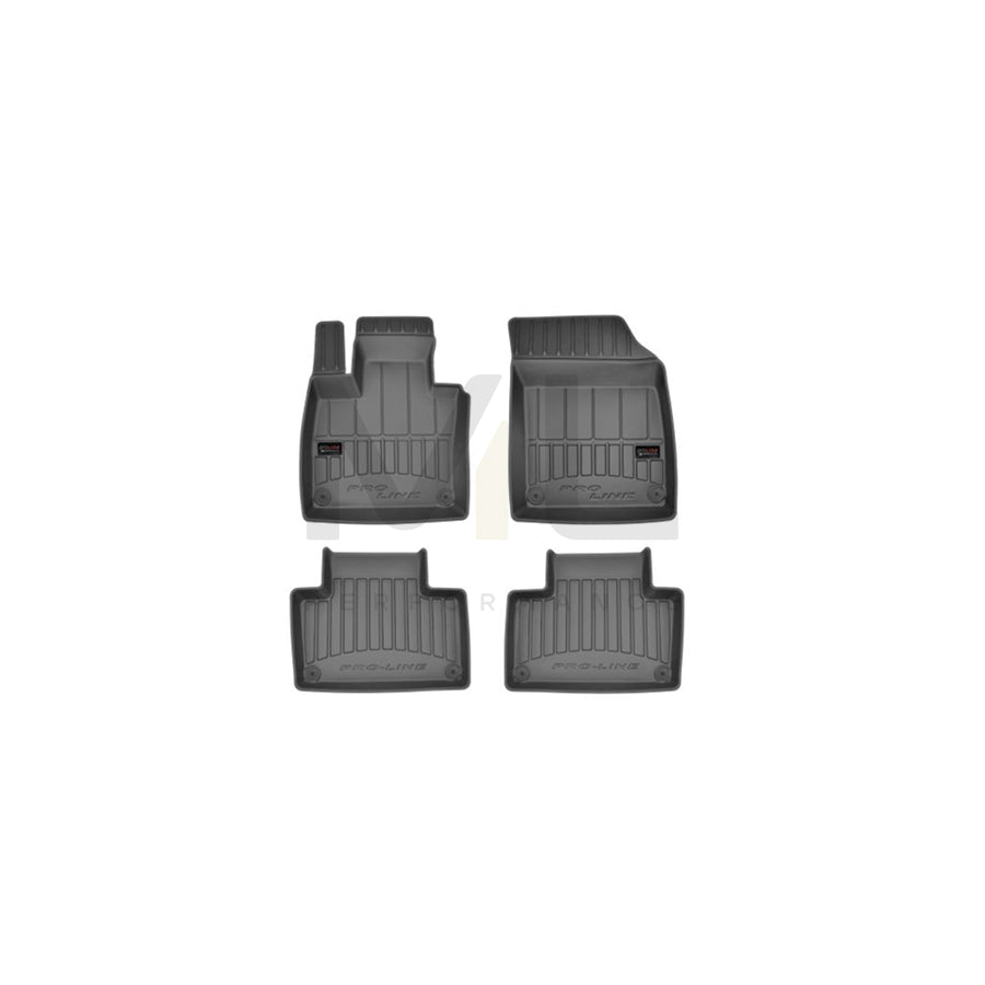FROGUM 3D407831 Floor mat set for VOLVO XC90 II (256) Elastomer, Front and Rear, Quantity: 4, Black