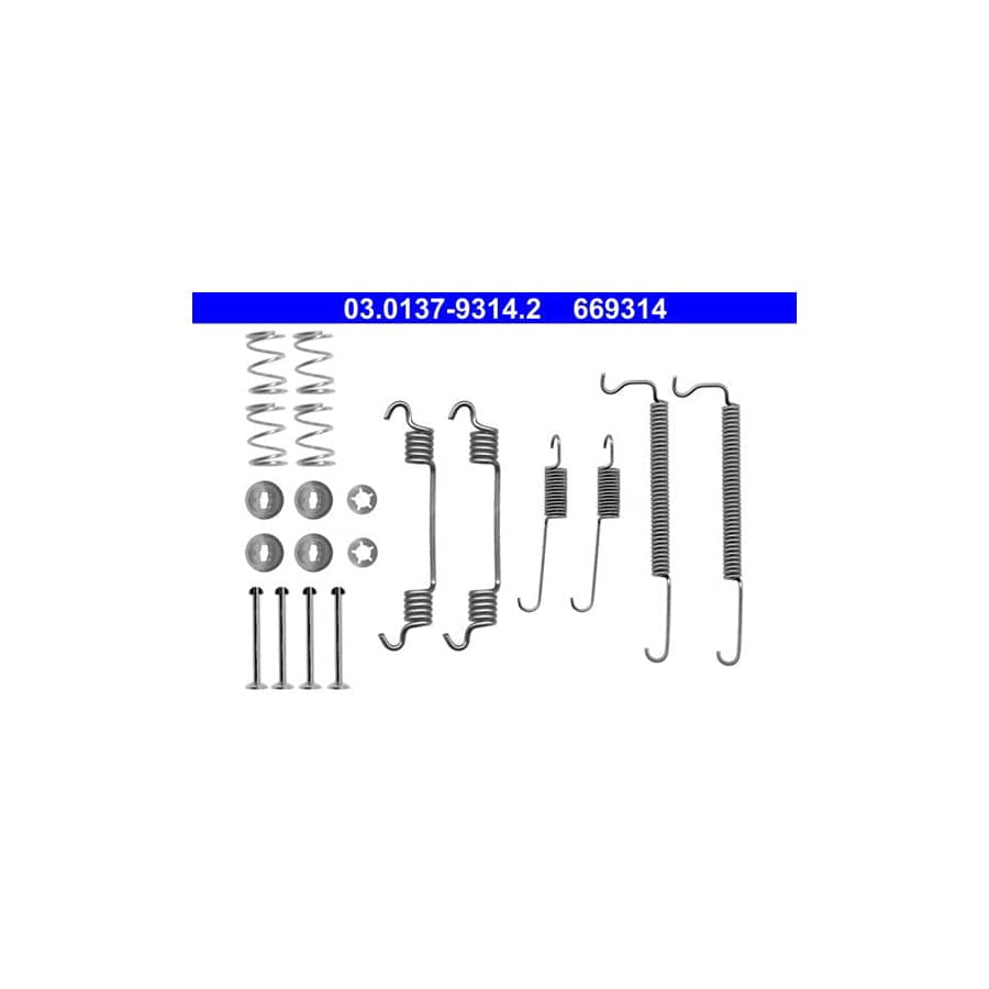 ATE 03.0137-9314.2 Accessory Kit, Brake Shoes