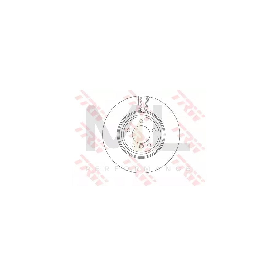 TRW DF4775S Brake Disc Vented, Painted | ML Performance Car Parts