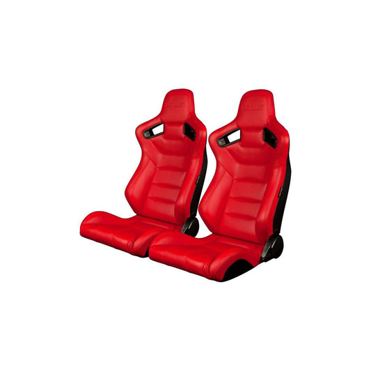 BRAUM Elite Series Racing Seats (Red) – Pair