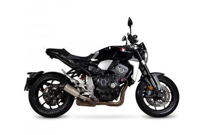 Scorpion PHA187TEO Honda CB1000 R Red Power Slip-On - Titanium Sleeve | ML Performance US US