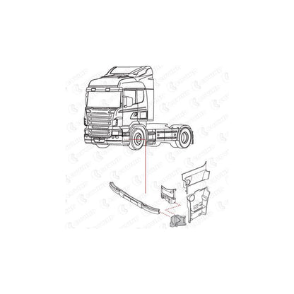 Covind Scr/233 Bumper Bracket
