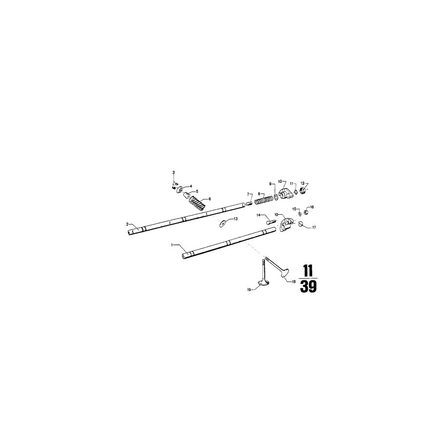 Genuine BMW 11340626136 Valve Spring L=49,5/D=30,6 (Inc. 1800tiSA) | ML Performance US Car Parts