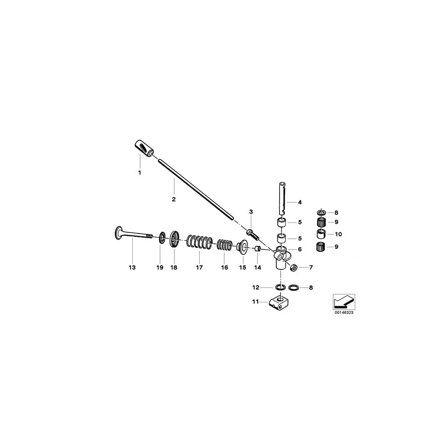 Genuine BMW 11340026832 Upper Spring Plate (Inc. R27, R60/2 & R50 S) | ML Performance US Car Parts