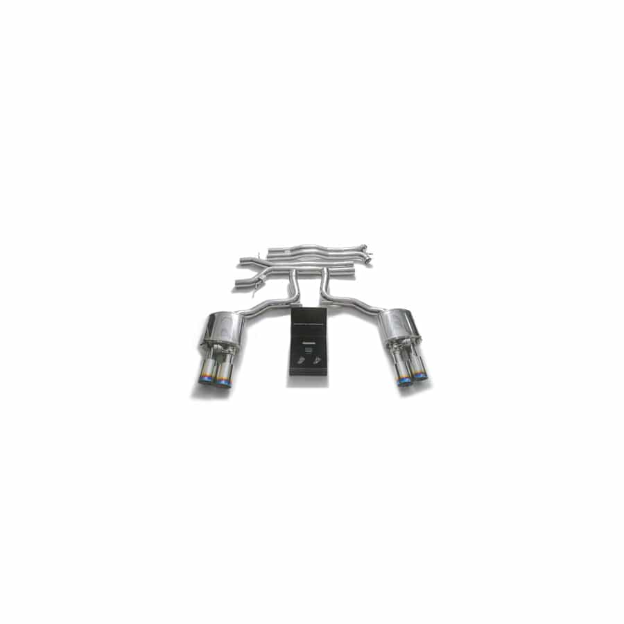 Armytrix P71T2-QS38B Valvetronic Exhaust System Porsche 971 Panamera 4 | 4 E-Hybrid Sport Turismo | 4S | 4S Sport Turismo 2.9L 2017+ with Quad Blue Coated 4"