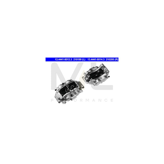 ATE 13.4441-8013.3 Brake Caliper with brake pads