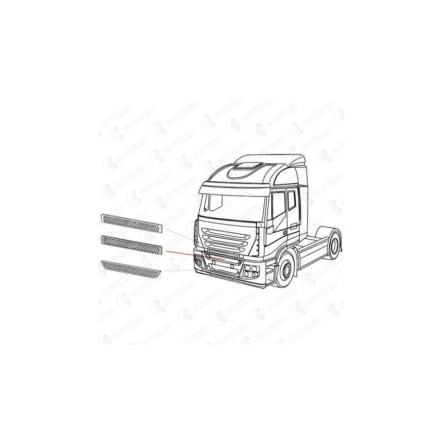 Covind 560/105 Radiator Grille