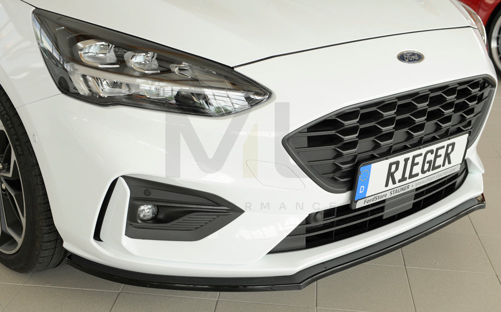 Rieger 00088190 Ford DEH Focus 4 Front Splitter (Inc. Focus 4 ST) 3 | ML Performance UK Car Parts