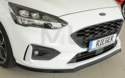 Rieger 00088190 Ford DEH Focus 4 Front Splitter (Inc. Focus 4 ST) 3 | ML Performance UK Car Parts