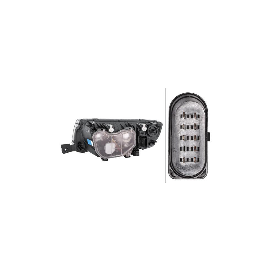 Hella 1EB 246 018-101 Headlight For Skoda Fabia