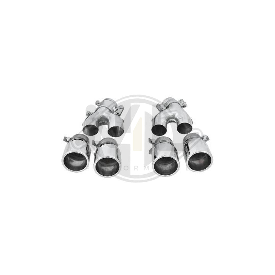 DIEDERICHS 4122600 Exhaust tip for BMW 5 Series Chrome, Stainless Steel, Left, Right