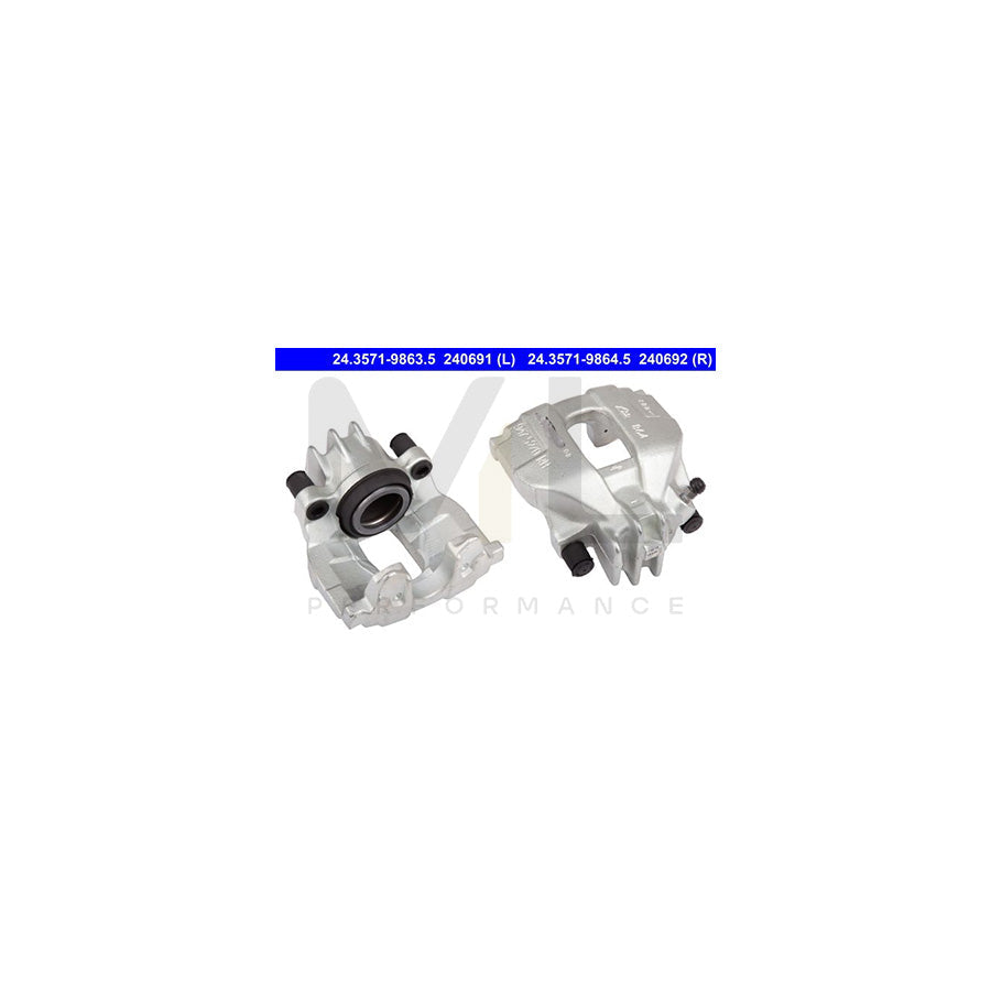 ATE 24.3571-9863.5 Brake Caliper without holder