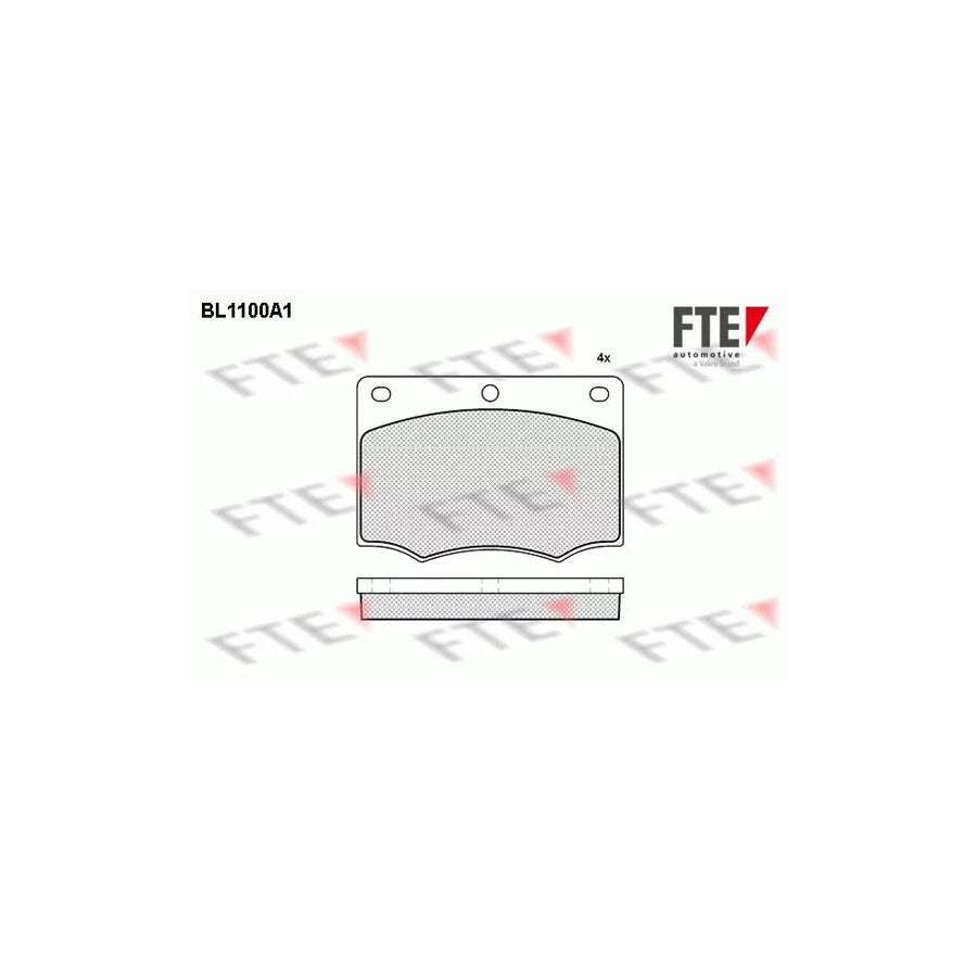 FTE Bl1100A1 Brake Pad Set