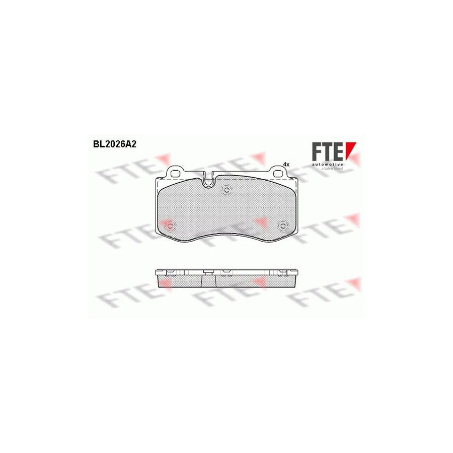 FTE 9010614 Brake Pad Set