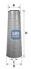 UFI 27.607.00 Air Filter
