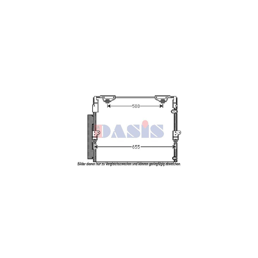 AKS Dasis 212070N Air Conditioning Condenser