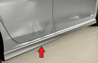Rieger 00059602 VW Mk8 Golf Side Skirt (GTI, GTD & GTE) 1 | ML Performance UK Car Parts