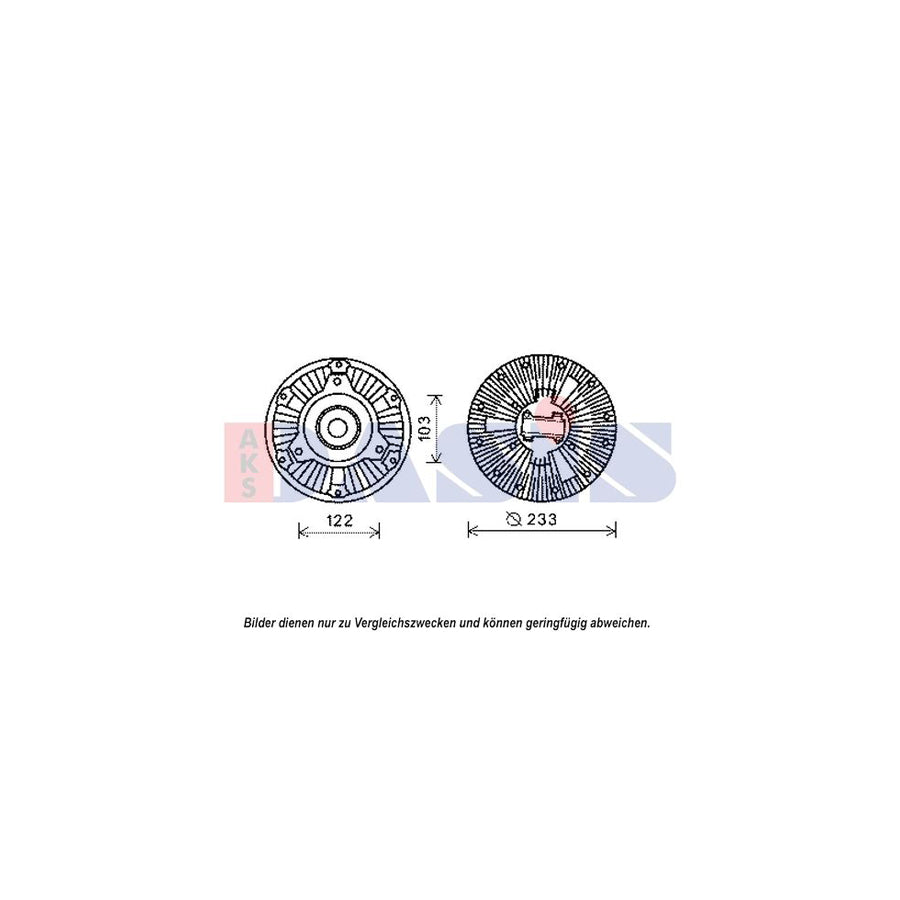 AKS Dasis 138066N Fan Clutch