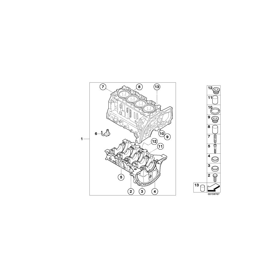 Genuine BMW 11117805922 R56 Gasket Ring (Inc. One D & Cooper D) | ML Performance US Car Parts