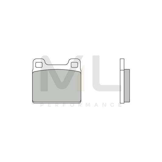 Brembo Carbon Ceramic, Genuine 07Bb3429 Brake Pad Set Front And Rear | ML Performance Car Parts