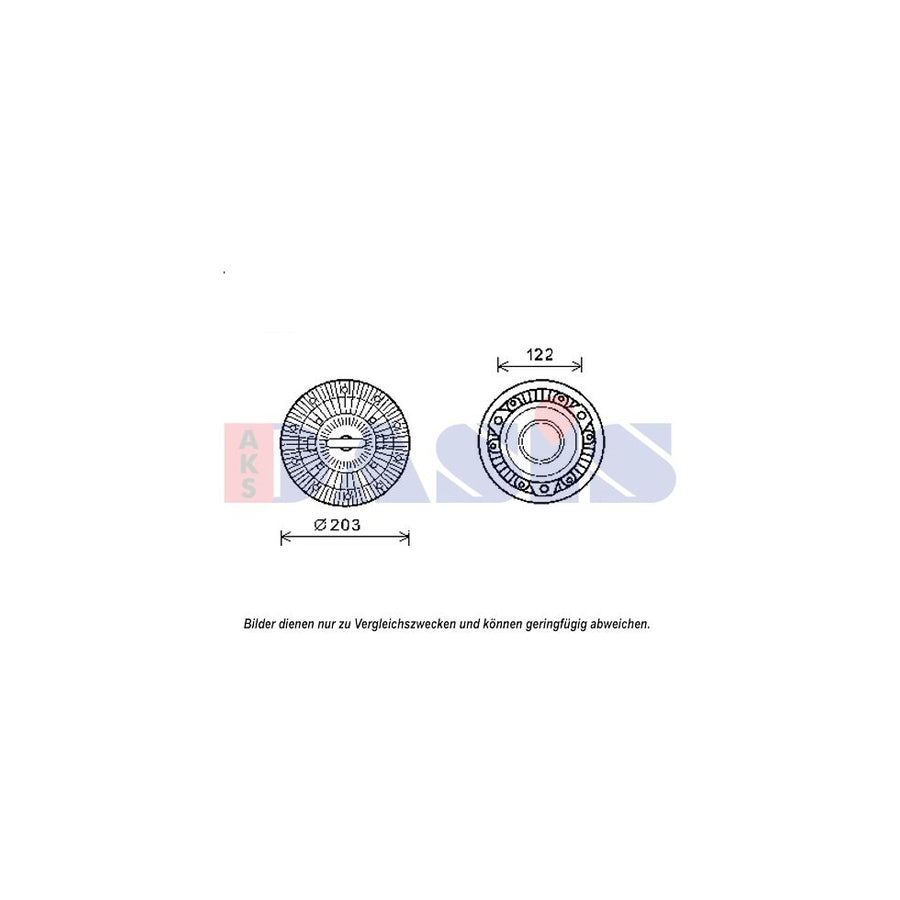 AKS Dasis 138069N Fan Clutch