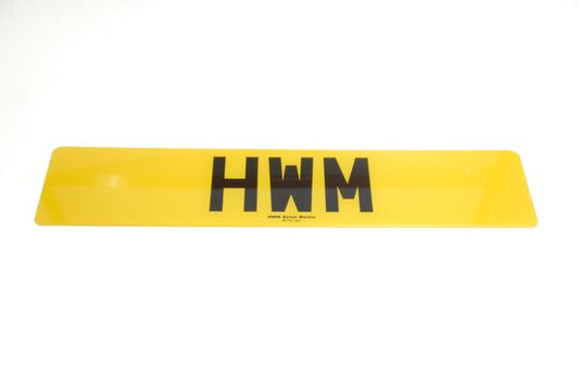 Aston Martin SFR-REAR Rear Number Plate | ML Performance US Car Parts