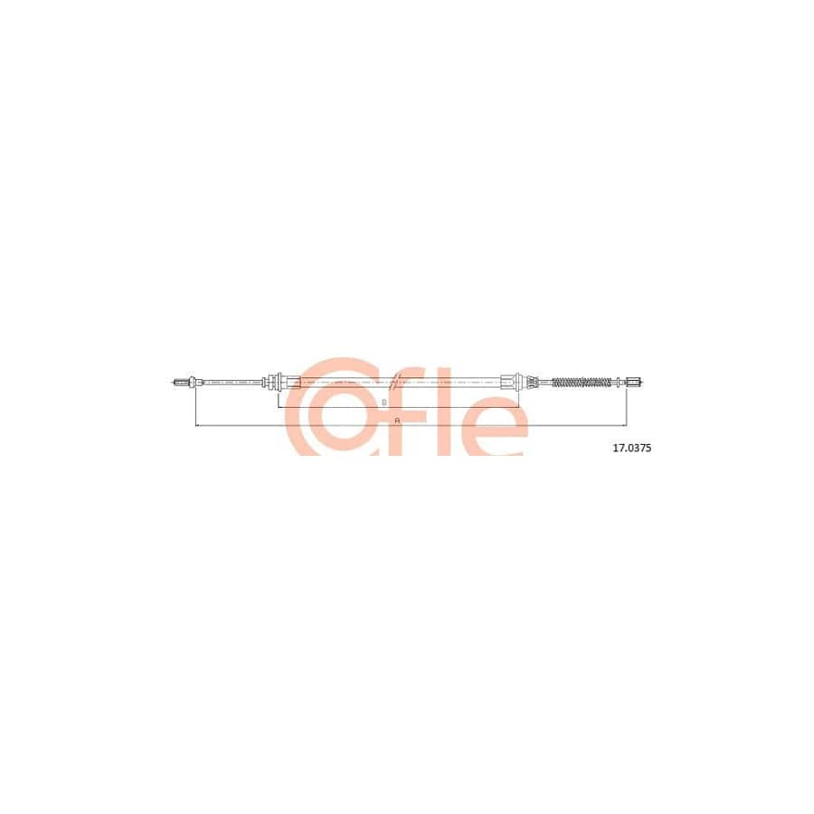 COFLE 1653.2 Throttle Cable