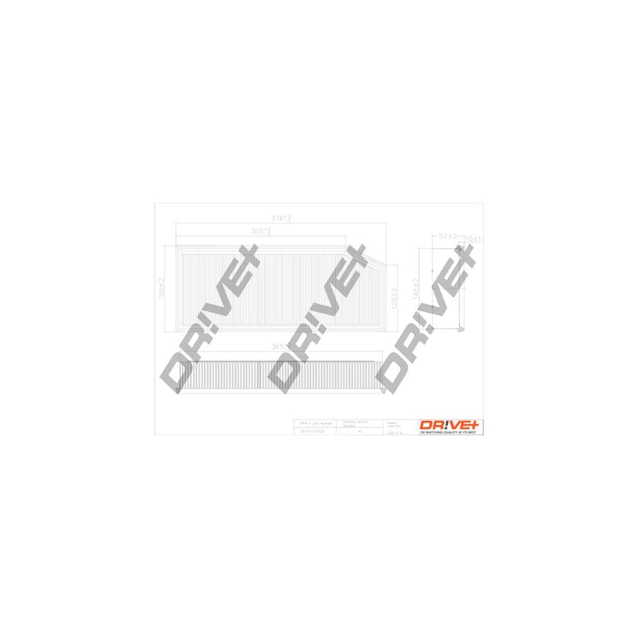 Dr!Ve+ Dp1110.10.0120 Air Filter