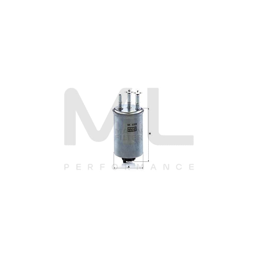 MANN-FILTER WK 8069 Fuel filter In-Line Filter