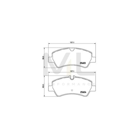 Hella 8DB 355 020-721 Brake Pad Set Prepared For Wear Indicator, With Brake Caliper Screws, With Accessories