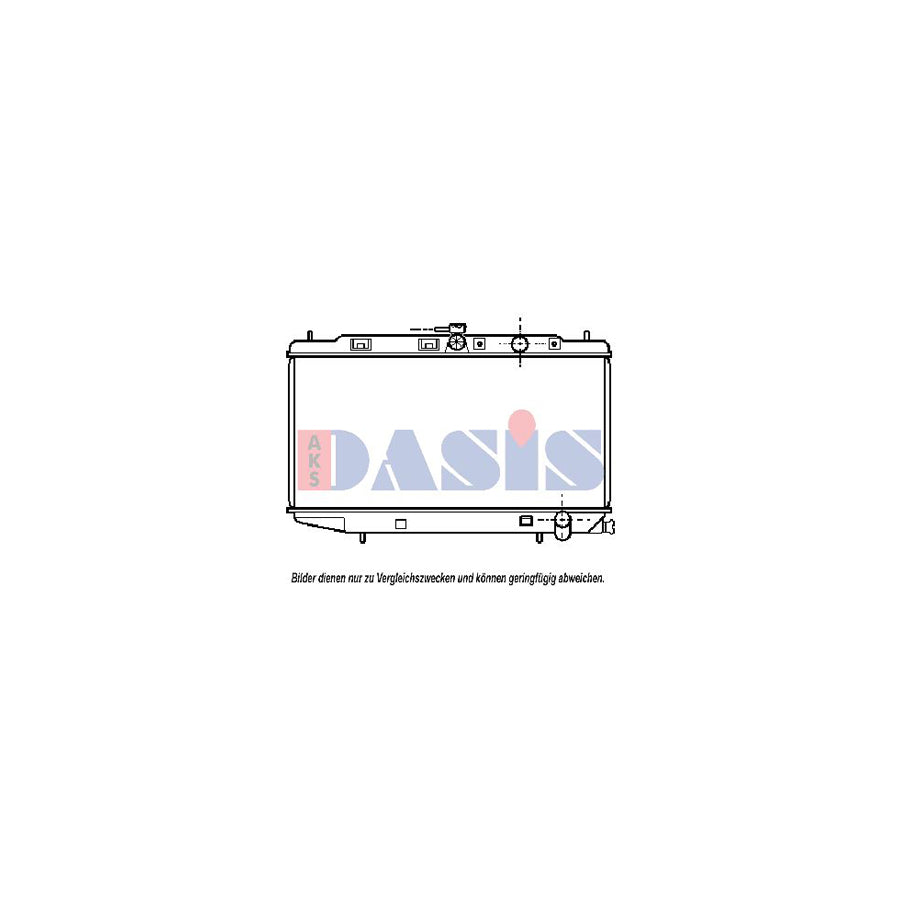 AKS Dasis 100950N Engine Radiator