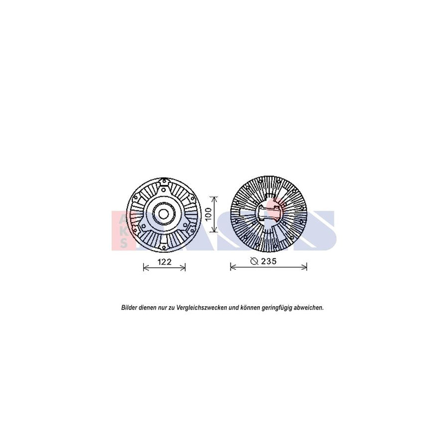 AKS Dasis 138067N Fan Clutch