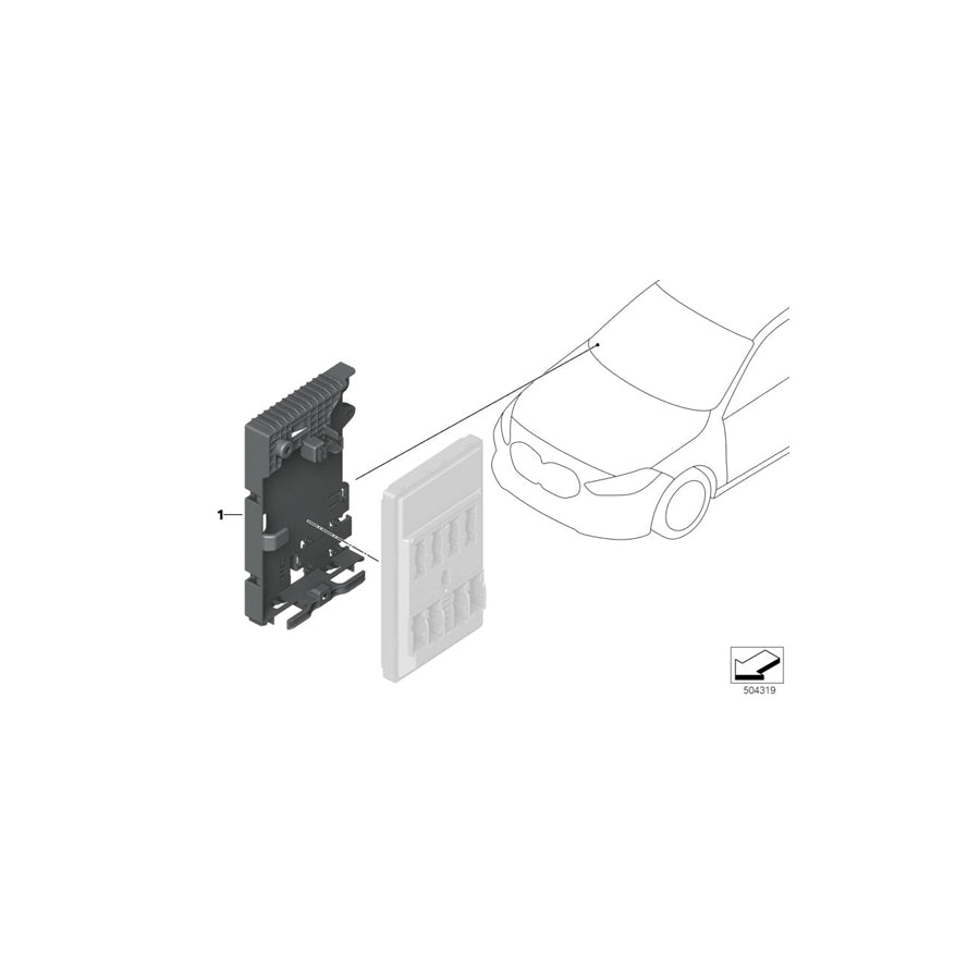 Genuine BMW 61356835856 F40 F44 Bracket Bdc (Inc. 118i, 116d & M135iX) | ML Performance US
