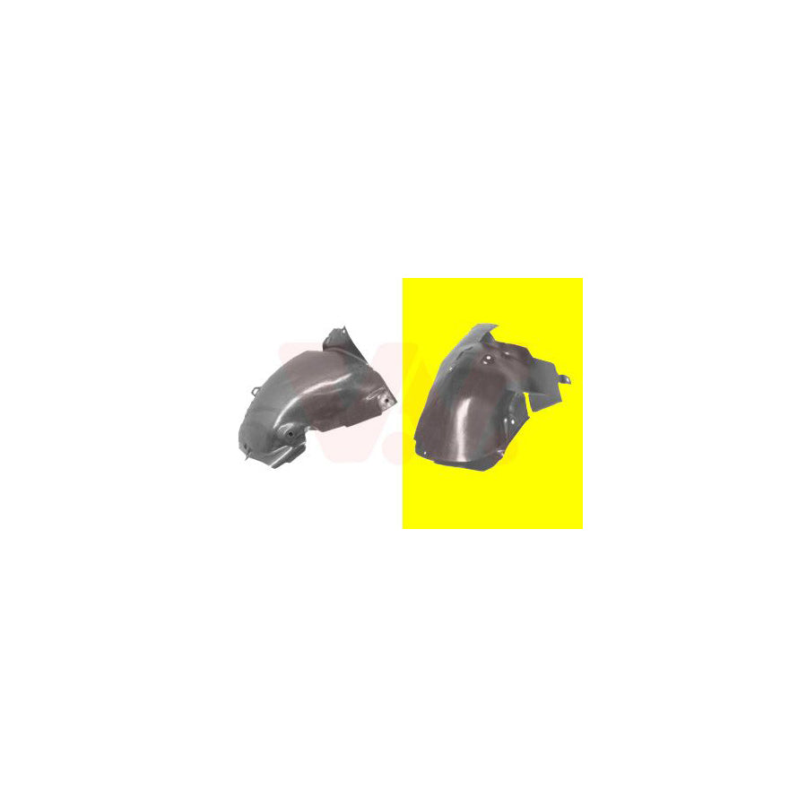 Van Wezel 4366436 Panelling, Mudguard for RENAULT Modus / Grand Modus (F, JP)