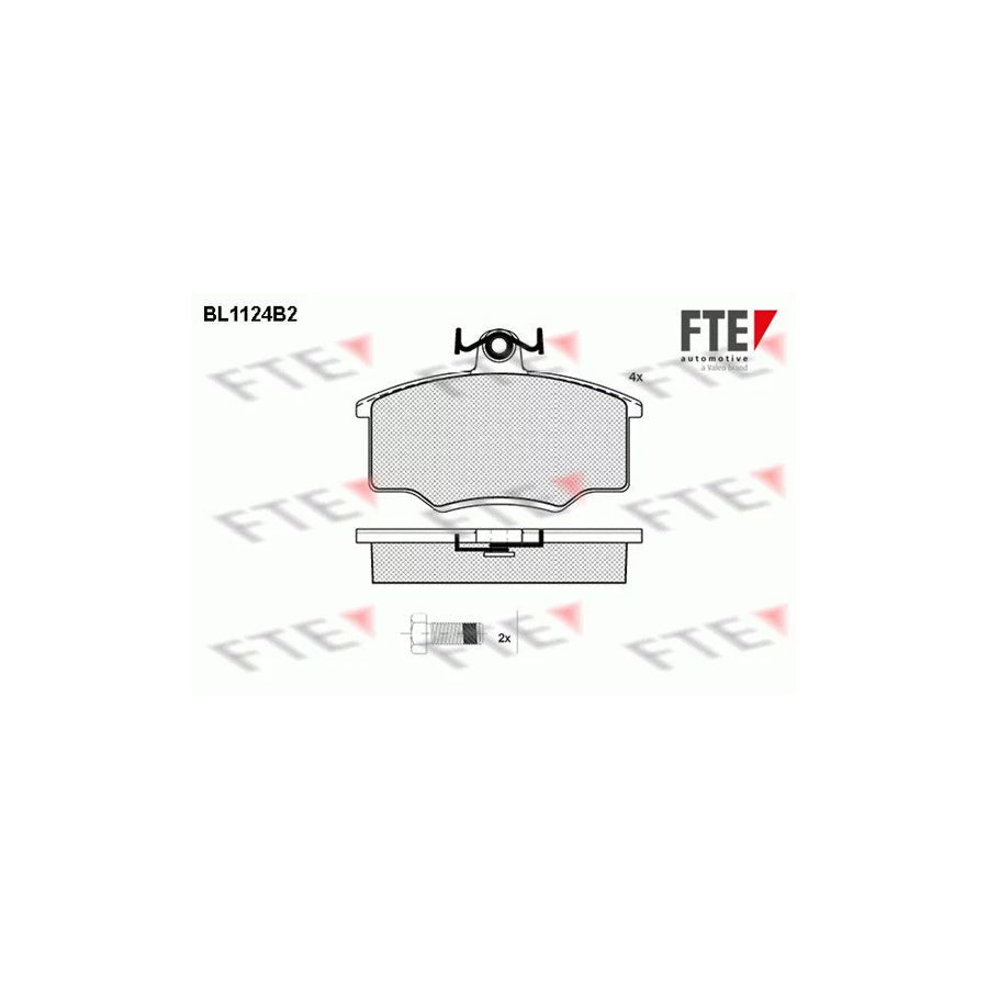 FTE Bl1124B2 Brake Pad Set