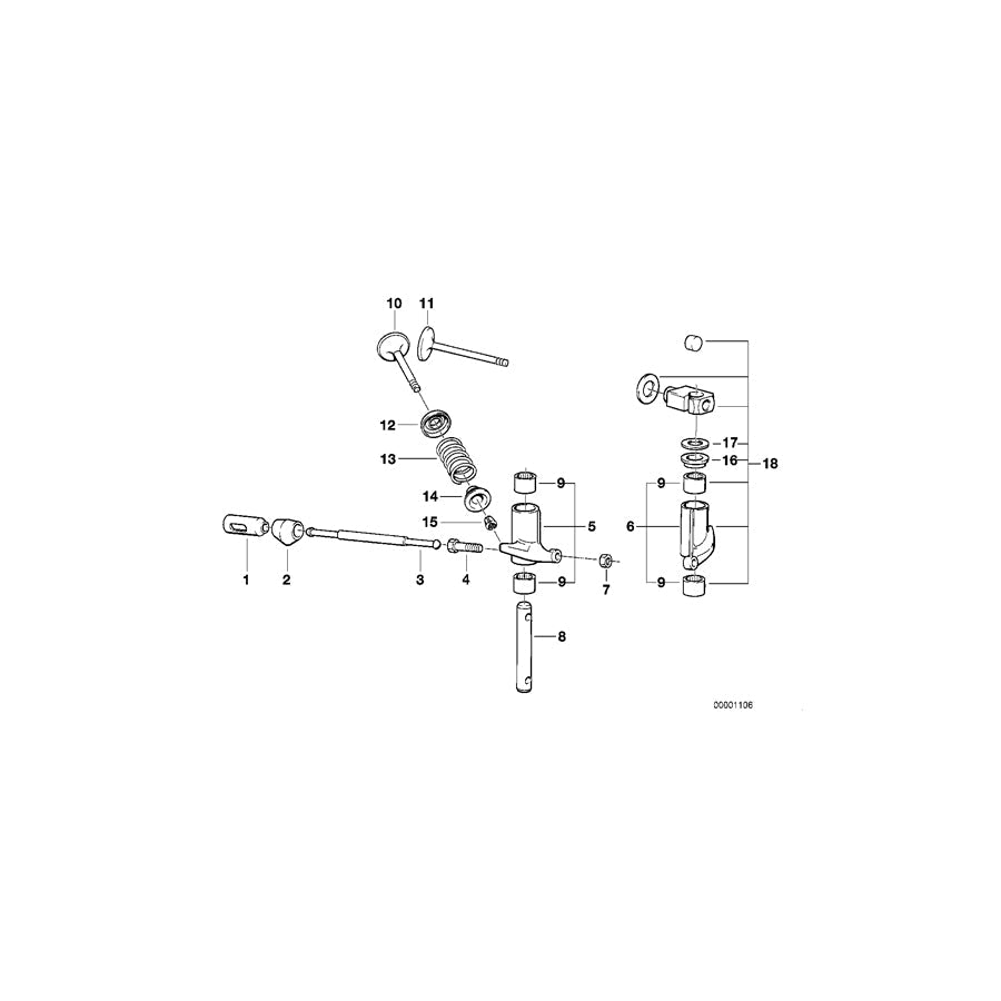 Genuine BMW 11341335093 Exhaust Valve D=32/7 (Inc. R45T, R45/N & R 80 G/S) | ML Performance US Car Parts