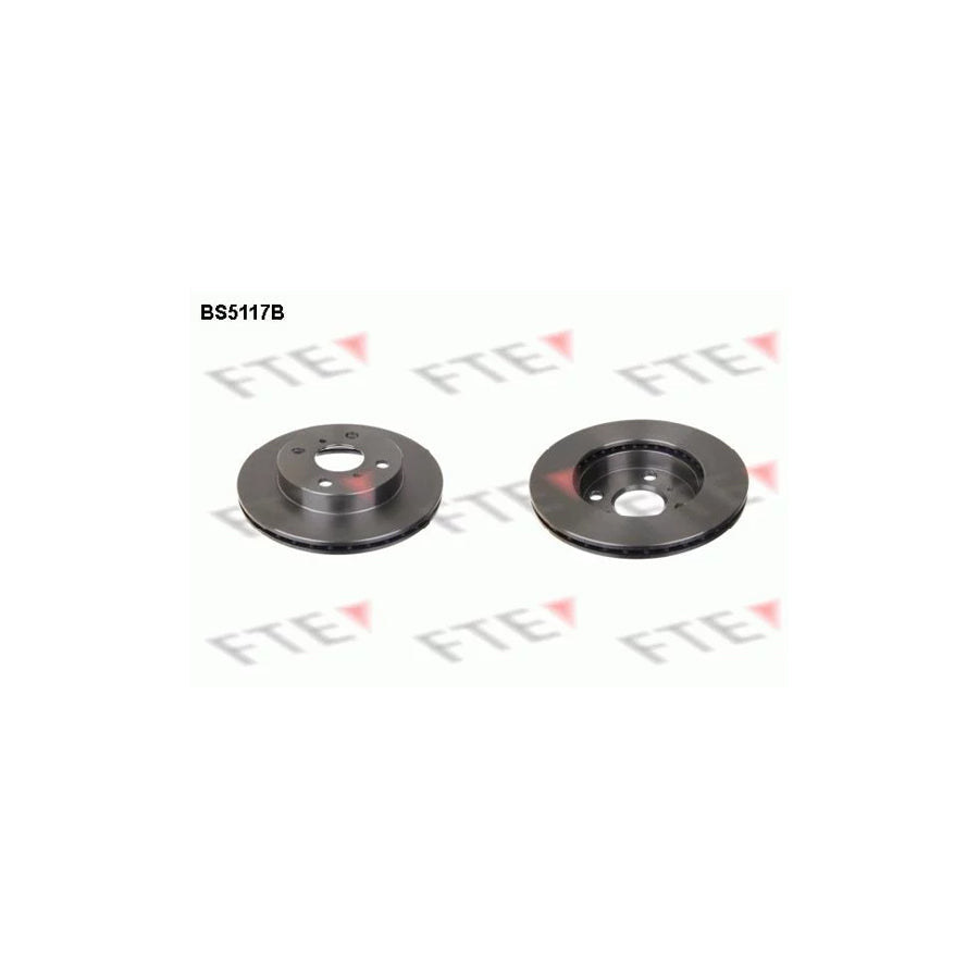 FTE 9082012 Brake Disc for Toyota Yaris I Hatchback (P1)
