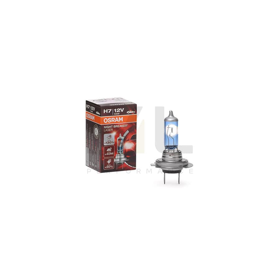 OSRAM NIGHT BREAKER??LASER 64210NBL Bulb, spotlight H7 12V 55W PX26d 4200K Halogen