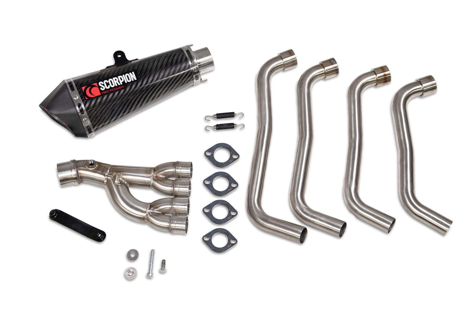 Scorpion RHA196SYSCEO Honda CB650R Neo Sports Cafe Serket Taper Full System - Carbon Fibre Sleeve | ML Performance US US