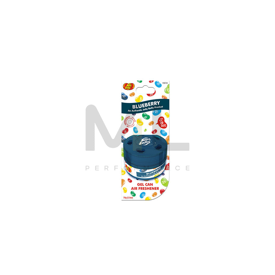 Jelly Belly Gel Can Car Air Freshener - Blueberry