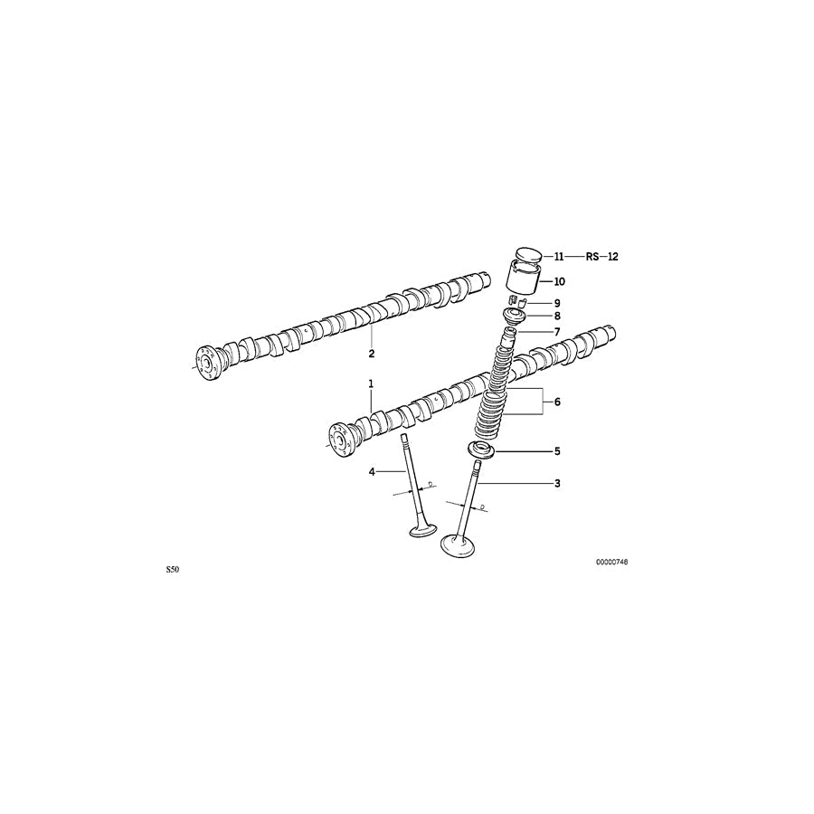 Genuine BMW 11341404877 E34 E36 Plate 2,05 mm (Inc. M5 & M3) | ML Performance US Car Parts