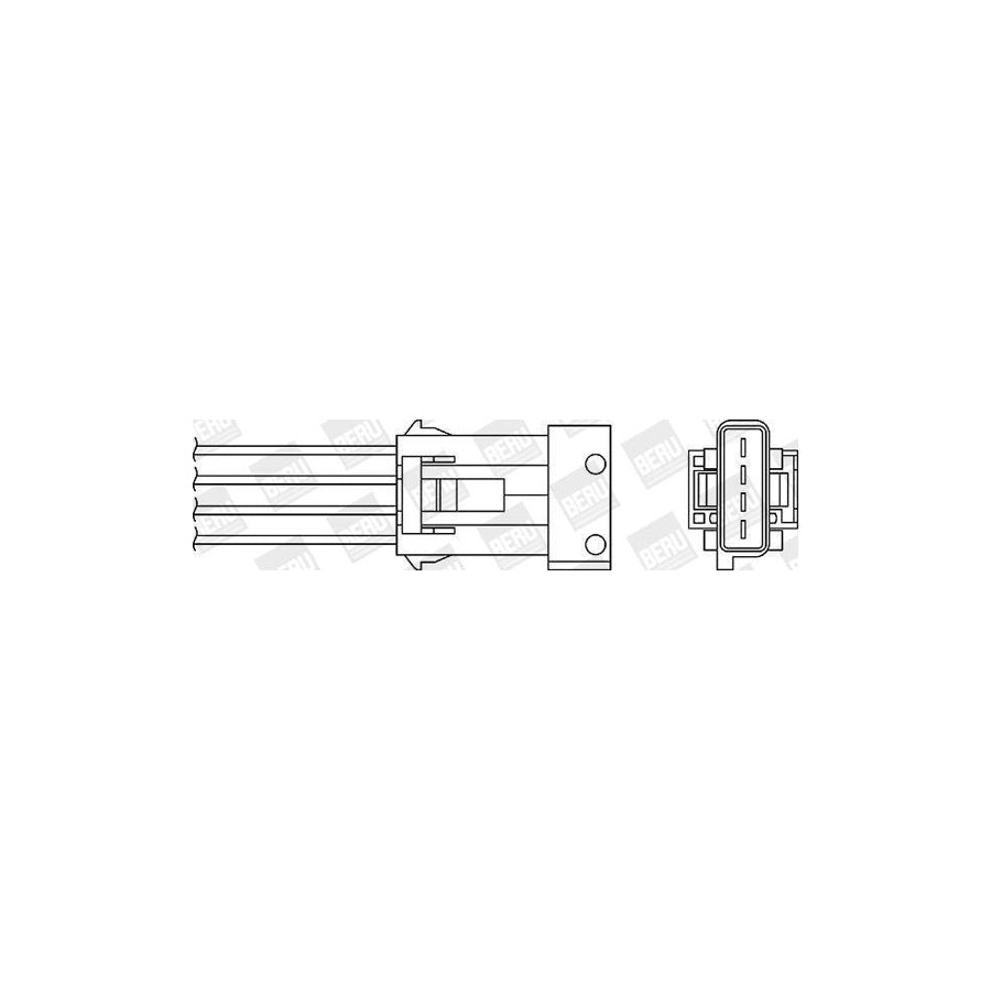 Beru Ozh074 Lambda Sensor
